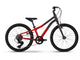 WINORA Rage 20\" 7-G Tourney 22/23/24 black chalk/red Rh25