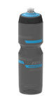 Zéfal Magnum Pro Trinkflasche  975 ml, geruchsfreies Polypropylen, Pro-Cap Doppelverschluss, BPA-frei, Soft-Mundstück, grau/blau, 100% auslaufsicher