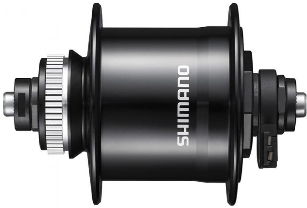 SHIMANO Nabendynamo DH-UR700-3D 6V/3W 36 Loch Center-Lock - 700-3, Schwarz