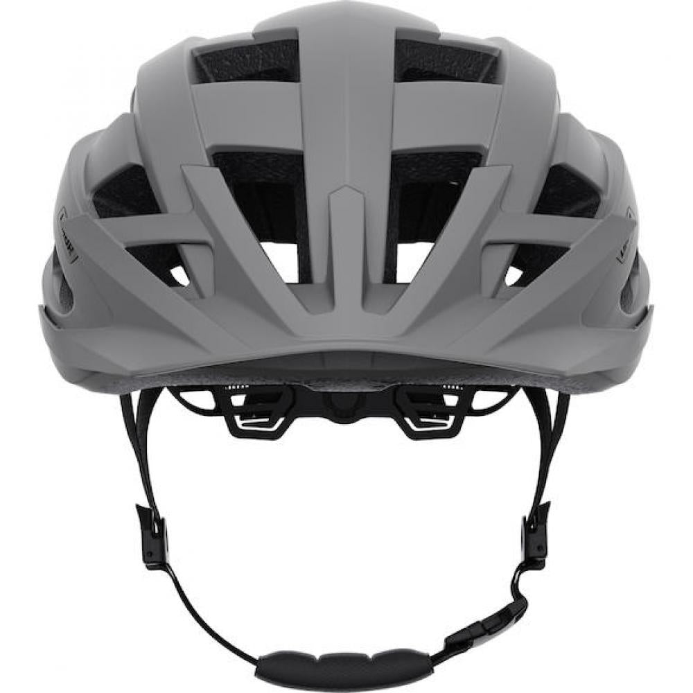 Limar Alben Matt Gray L Grau - leichter MTB-Helm mit maximaler Abdeckung