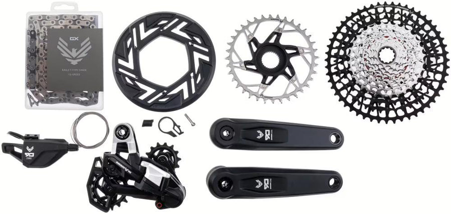 SRAM Kit Eagle 90 T-Type E-MTB 170mm Brose - Robuste Schaltperformance für E-MTBs - Schaltwerk