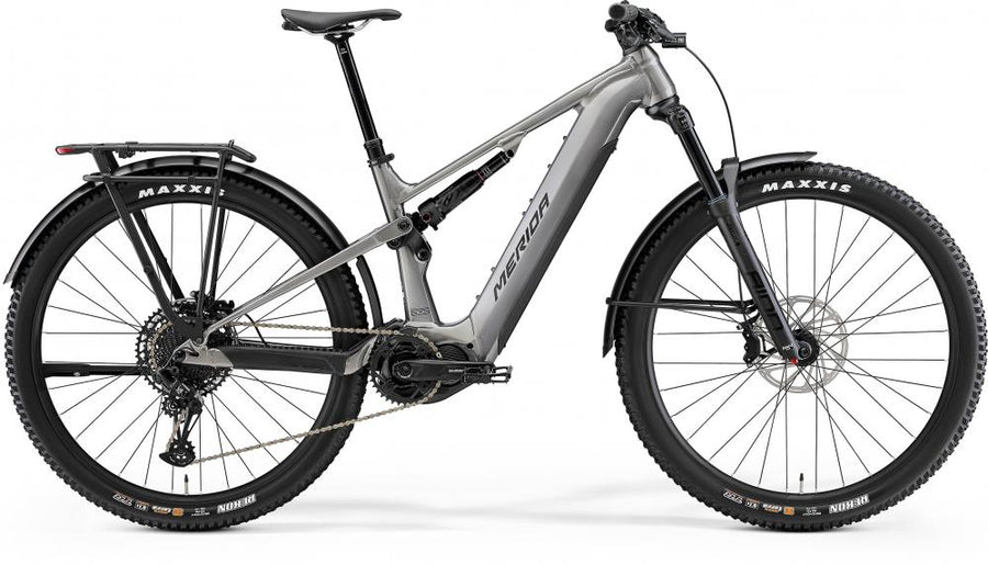 Merida eONE-FORTY 675 EQ IV1 gunmetal/schwarz XS (39) - vielseitiges E-MTB aktuelle Generation