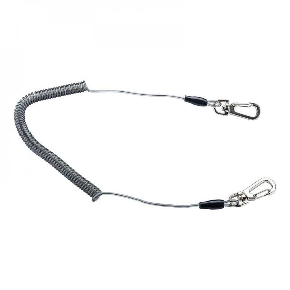 Herbertz Spiralkabel 28 cm - Sicherungskabel Outdoor & Radsport 28