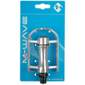 VP Steady-A11 Festpedal Aluminium 340 g Silber - Leicht & robust für Rennräder