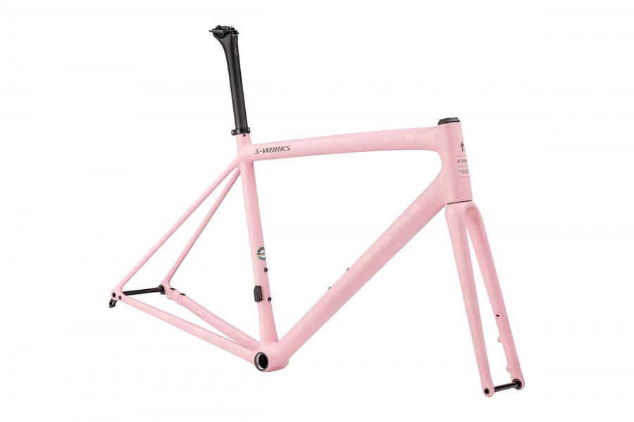 AETHOS SW Rahmenset 61cm - Red Ghost Pearl/Desert Rose/Tape - Fahrradrahmen