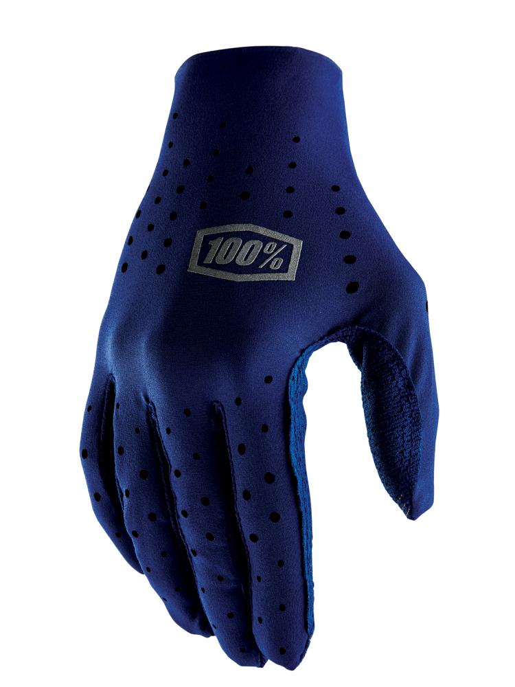100% Sling gloves L navy - ultraleichte, atmungsaktive MTB-Handschuhe