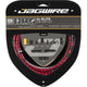 Jagwire Elite Link 2x Schaltzugset Road & Mountain - Kompressionsfreie Schaltperformance in Rot