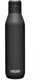 CAMELBAK Bottle SST Vacuum Insulated - 750 ml Edelstahl-Thermoflasche, doppelwandig vakuumisoliert (25 h heiß/35 h kalt), pulverbeschichtet, BPA-frei, tropfsicher - Schwarz