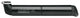SKS Airboy XL Minipumpe schwarz, 2-Kammer-System, 5 bar, 179 mm, für alle Ventilarten, ergonomische Griffe, inkl. Halterung, ideal für unterwegs