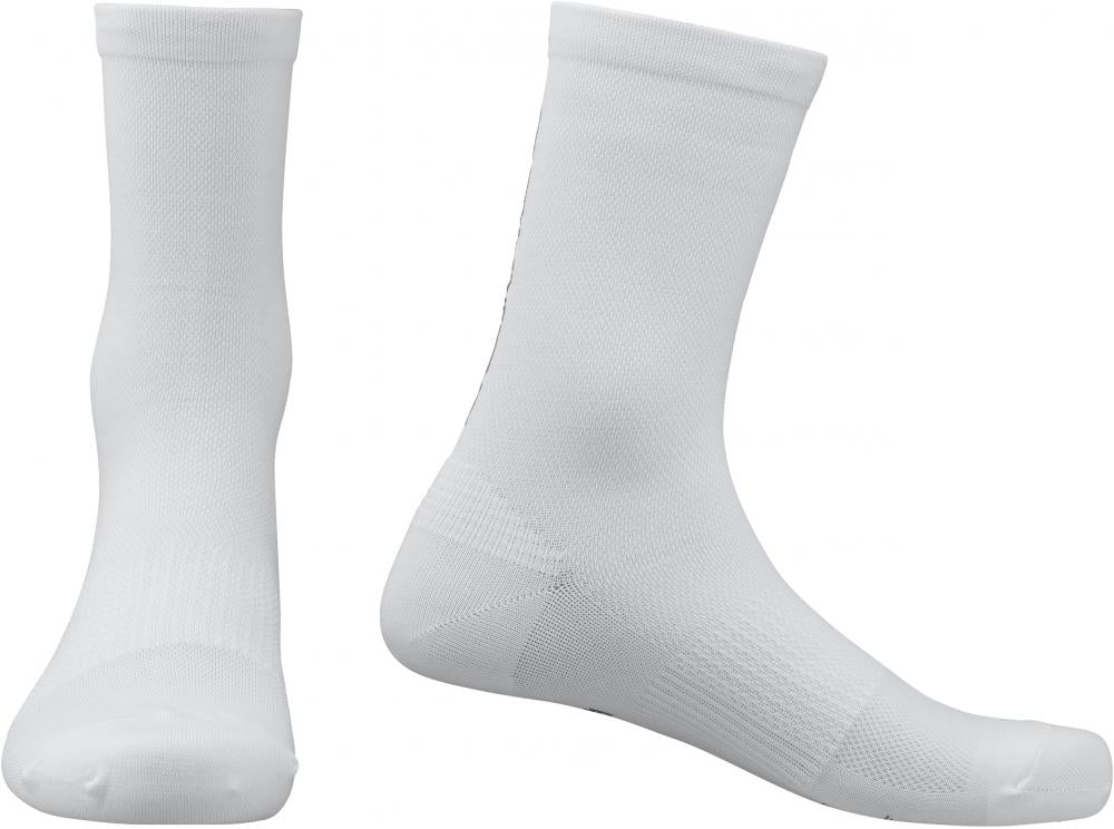 SHIMANO S-PHYRE SOCKS WHITE S WHITE - hochwertige Radsocken für maximale Performance
