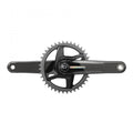 SRAM Force 1 AXS Powermeter Kurbel 172,5mm 40T DUB für präzise Leistungsmessung.