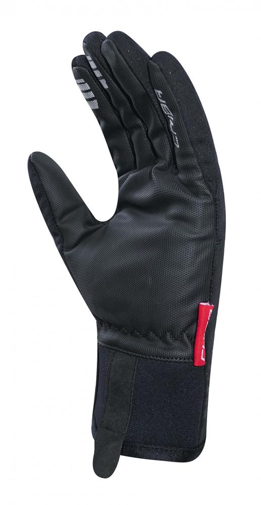 CHIBA 2nd Skin Light - wasserdichte Radhandschuhe, schwarz, Größe 7