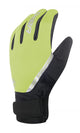 CHIBA Softshell Waterproof - wasserdichte Radhandschuhe neongelb XXL
