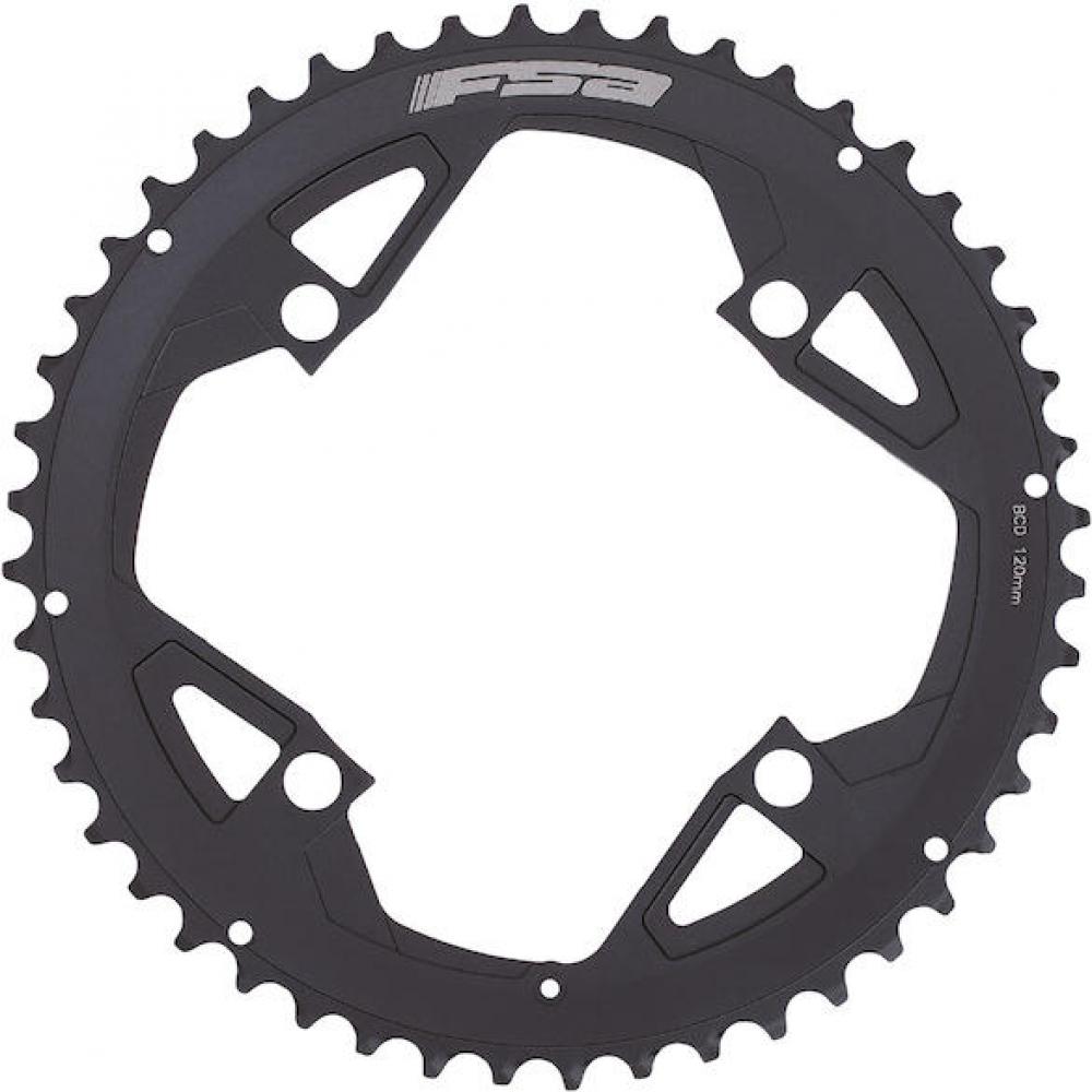 FSA Kettenblatt Road Gossamer 4-Arm 2x 90 mm x 34 T Schwarz - präzise Schaltperformance