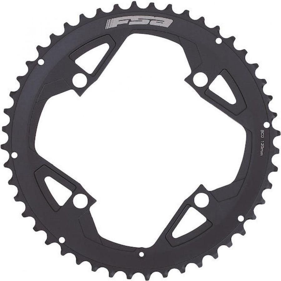 FSA Kettenblatt Road Gossamer 4-Arm 2x 90 mm x 34 T Schwarz - präzise Schaltperformance