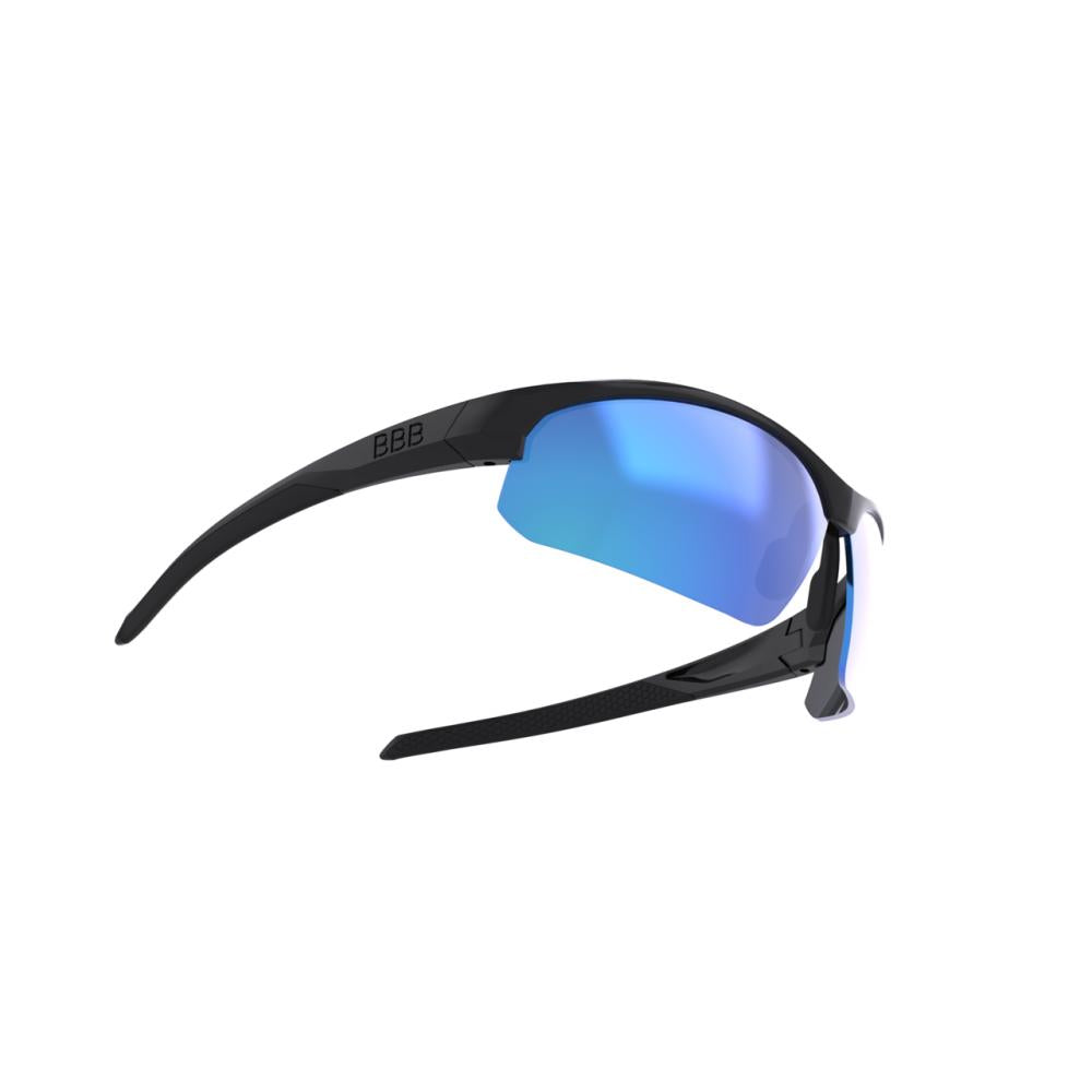 BBB Cycling BBB Sportbrille Impress glanz schwarz Einheitsgröße schwarz - leichter Rundumschutz beim Sport