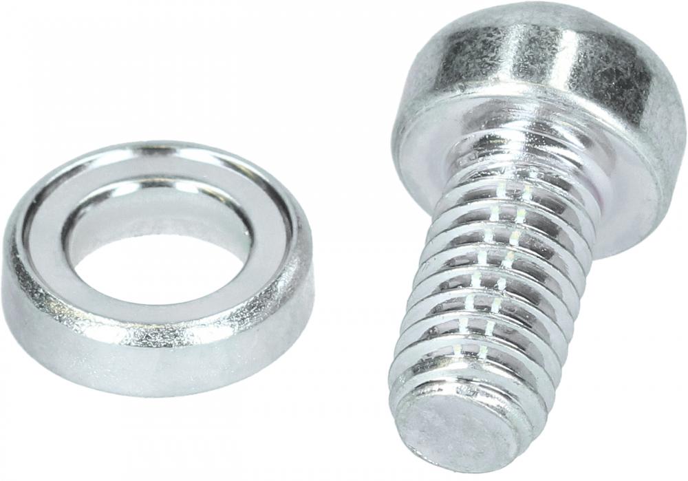 SHIMANO Klemmschraube M6x11,5 mm BR-R463 Silber HR inkl. Unterlegscheibe - 6x11, 11,, 5 mm, Silber