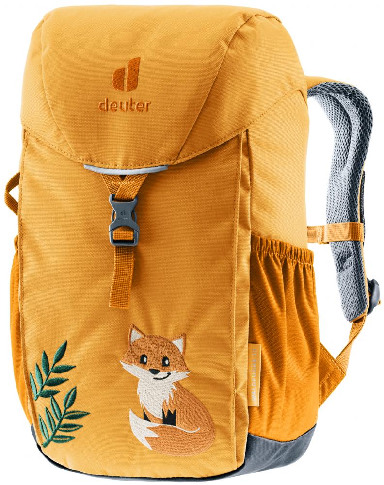 Deuter Walßuchs 10 Kinderrucksack - 10 Liter Kindergarten-Rucksack, Orange, leicht & ergonomisch
