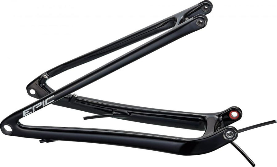 Specialized Epic Evo MY21 Hinterbau Carbon 29" 12x148mm - Schwarz/Weiß Glanz - Ersatzteil