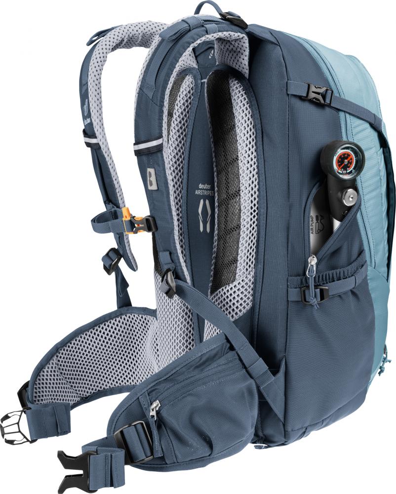 Deuter Trans Alpine 24 Fahrradrucksack 24L Atlantic/Ink - Alpenüberquerung & Biketouren