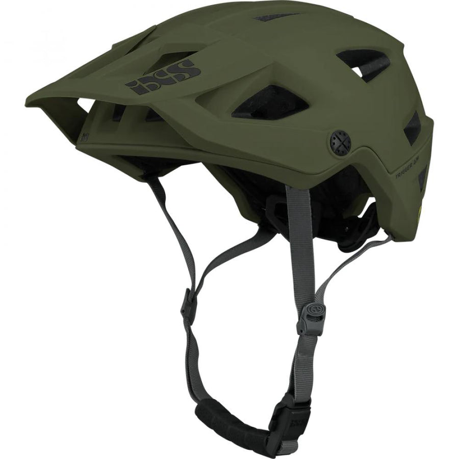 IXS Sports Division iXS Trigger AM MIPS helmet M/L olive - sicherer All-Mountain-Helm