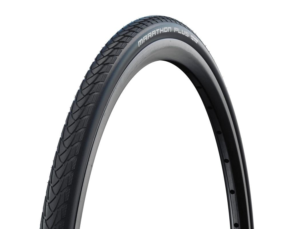 Schwalbe Marathon Plus HS440, 24x1.10\" 28-540, Drahtreifen, schwarz, SmartGuard Pannenschutz, BlacknRoll Gummimischung, ideal für Rollstühle, langlebig