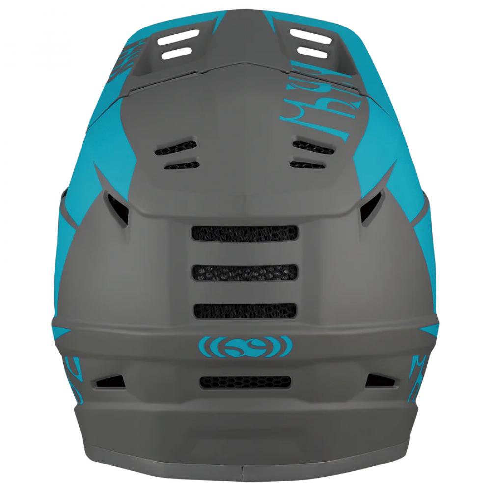 IXS Sports Division iXS XACT Evo helmet M/L Lagoon / Graphite - sicherer Fullface-Helm für Downhill & Enduro