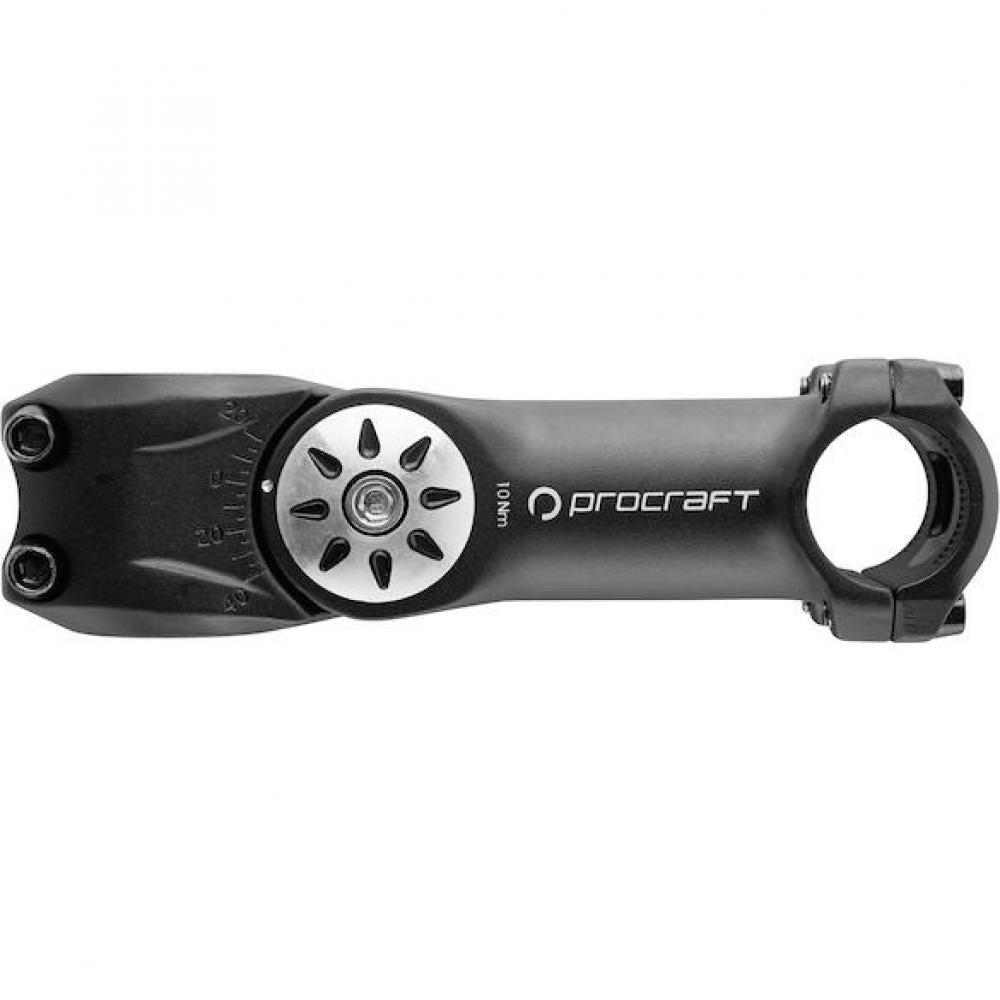 Procraft Vorbau Ahead AS-08 25,4 mm 70°-130° / 95 mm Schwarz - Verstellbarer Fahrradvorbau