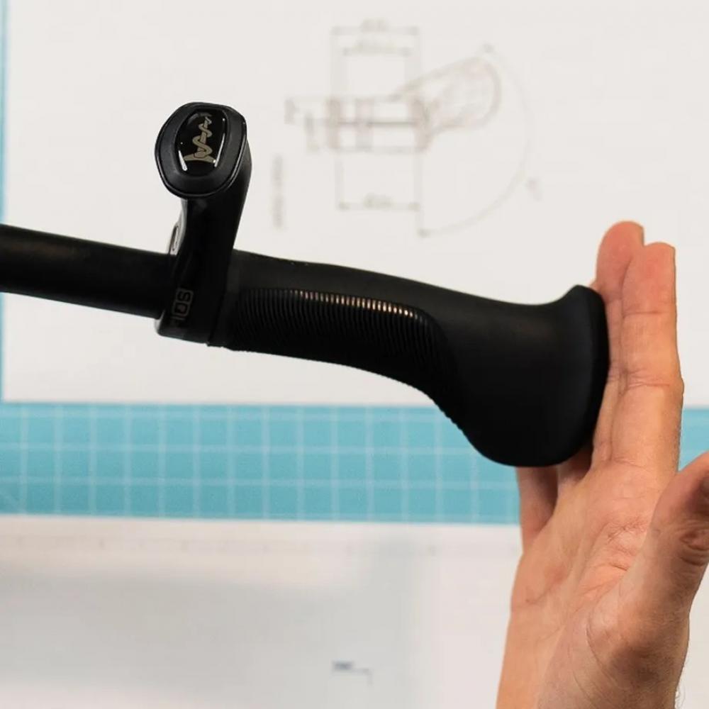 SQlab 702 2.0 S Ergonomischer Fahrradlenker - Komfort & Performance - Lenkergriffe