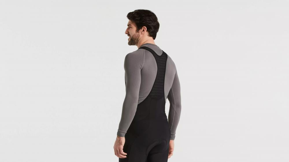 SEAMLESS BASELAYER LS MEN GRY L/XL - Nahtlose Funktionsunterwäsche Langarm Herren Grau - Bekleidung