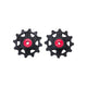 BBB Cycling derailleur pulleys RollerBoys 12T-12T 12Z schwarz - leichte, laufruhige Keramik-Umlenkrollen
