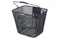 Basil Vorderradkorb Bilbao KF - engmaschiger Stahl, schwarz, BasEasy/KF-Adapter, 22x26x28 cm, abnehmbar