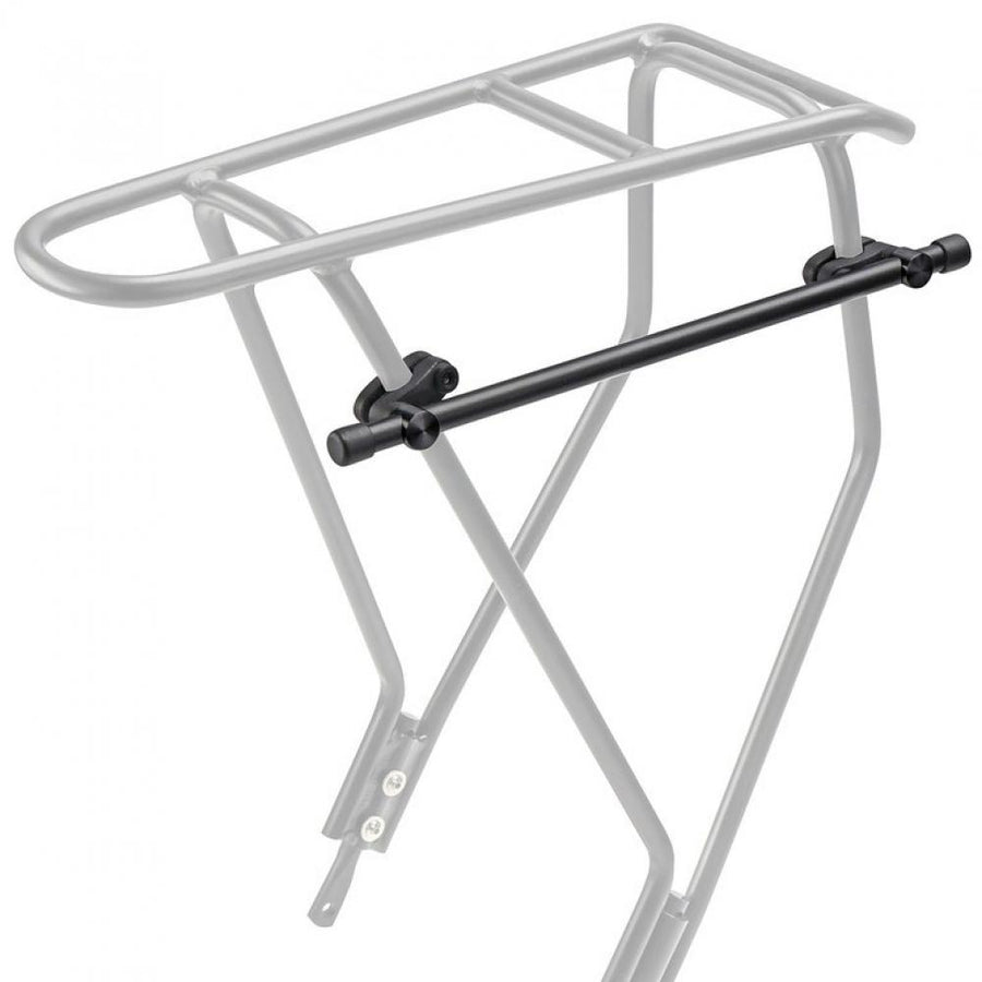 KLICKfix Xtra Rail Gepäckträgerstrebe 10 mm Schwarz