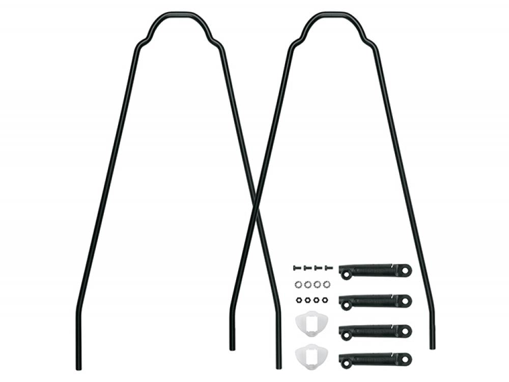 SKS Bluemels Basic 24" Ersatzstreben Set für 53 mm Schutzbleche, robustes Aluminium/Kunststoff, inkl. Befestigungsmaterial, kompatibel mit ASR-Sicherheitssystem