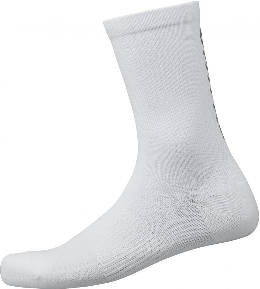 SHIMANO S-PHYRE SOCKS WHITE S WHITE - hochwertige Radsocken für maximale Performance