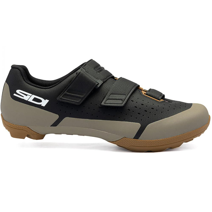 Sidi Asper Gravel MTB Schuhe Herren EU45 Schwarz - Millenium Fit, GR1NC Sohle, Microtech, Klettverschluss, Steifigkeit 6