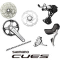 SHIMANO Gruppe CUES Silver Edition 10 Silver - komplette Dropbar-Schalt- und Bremsgruppe