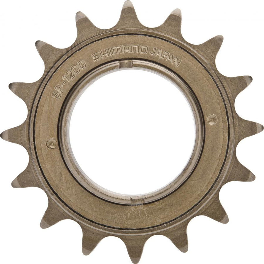 SHIMANO Freilaufritzel SF-1200 16 Zähne für Singlespeed und Bahnrad. Zuverlässiger Fahrradantrieb.
