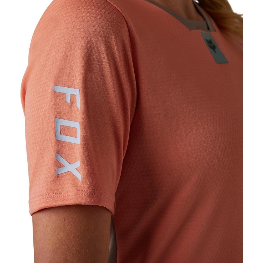 FOX Defend Damen MTB-Trikot S - Salmon mit TruDri