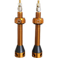 Tubolight Tubeless-Ventile Aluminium kupfer 50 mm Kupfer - zuverlässiger Luftdurchfluss für Tubeless-Systeme