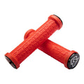 Rote Race Face Grippler Lock-On Griffe (30mm) für sicheren Halt und maximale Kontrolle auf dem Mountainbike.