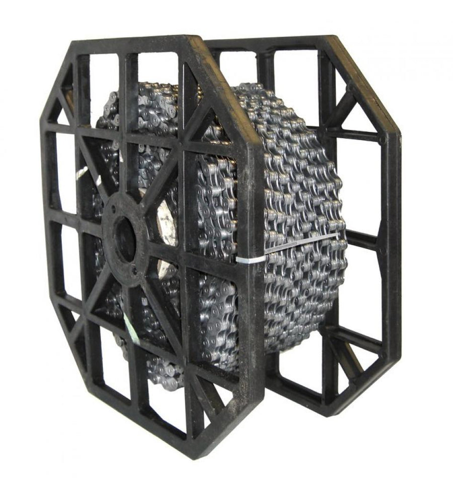 KMC X11 11-fach Kette 50 m Rolle - Langlebige Fahrradkette Silber-Schwarz