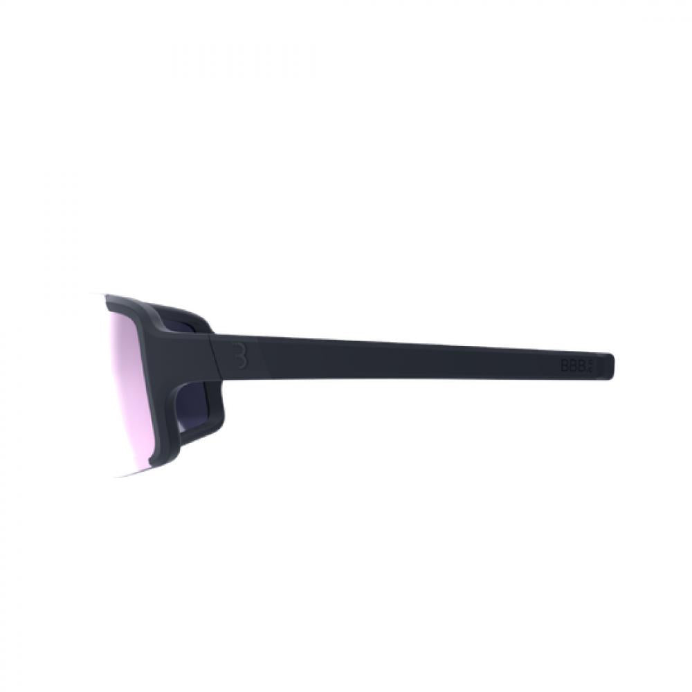 BBB Cycling Sportbrille Chester Narrow MLC Rose Größe Narrow matt schwarz - Performance & Schutz