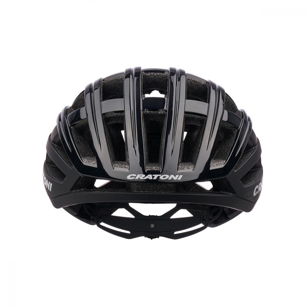 Cratoni Fahrradhelm C-Airlite schwarz glänzend-matt,Gr.S/M (52-56 cm)