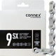 Connex Wippermann Kette 9SX 1/2"x11/128" 114 Glieder 6,6mm 9-fach
