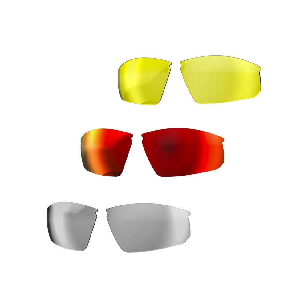 BBB Cycling BBB Sportbrille Impress rot glanz Einheitsgröße rot - Profi-Look und Schutz
