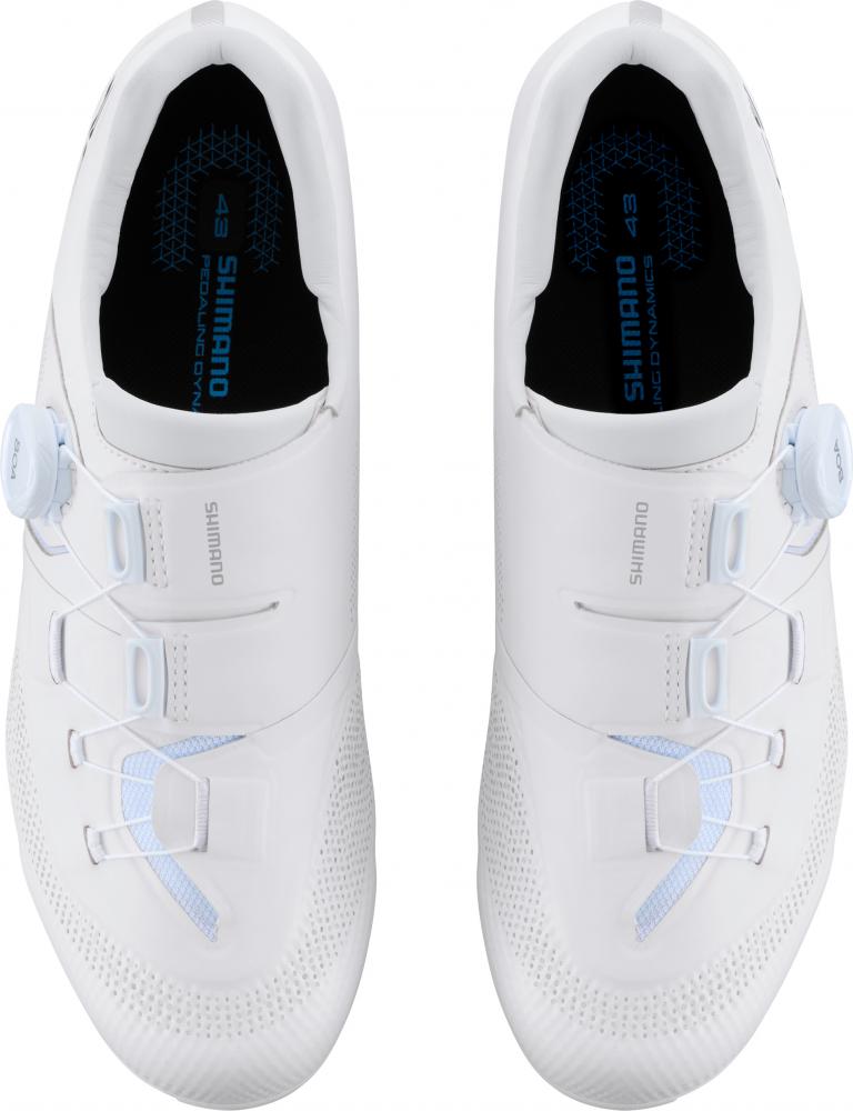 SHIMANO Fahrradschuhe RC503 Herren/Damen Road SPD-SL Größe 48 Fahrradschuhe, Weiß