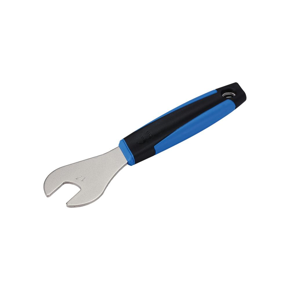 BBB Cycling Konusschlüssel ConeFix 17 mm schwarz/blau - präzises Werkzeug für Nabenlager