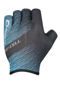 CHIBA BioXCell Tan Through - Radhandschuhe türkis/schwarz, M, atmungsaktiv, gepolstert
