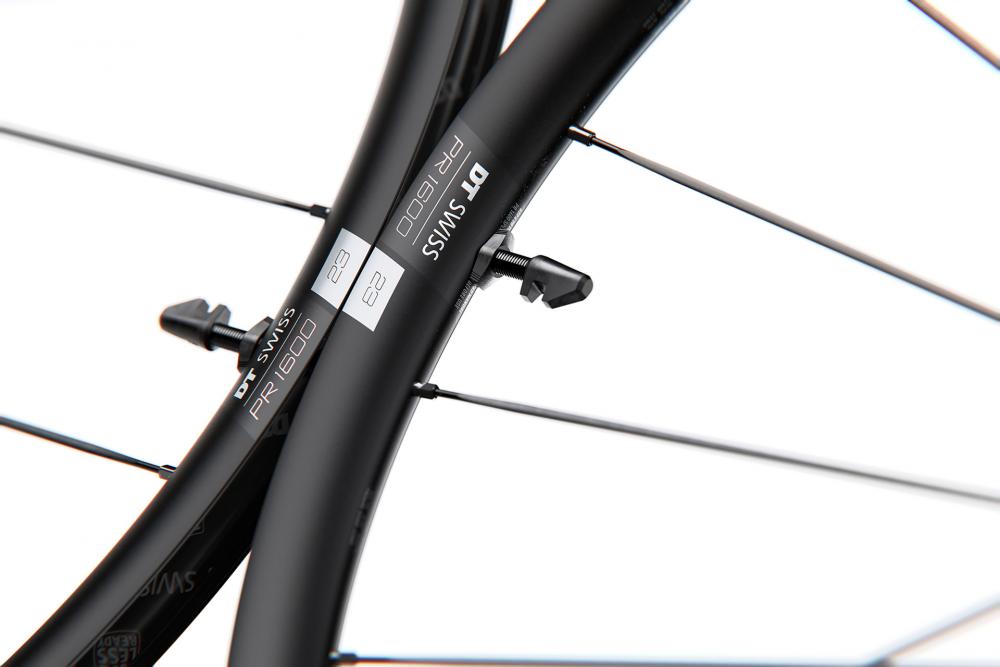 DT Swiss Laufrad PR 1600 SPLINE 29" 622 x 23 mm schwarz - leichtes Disc-Upgrade